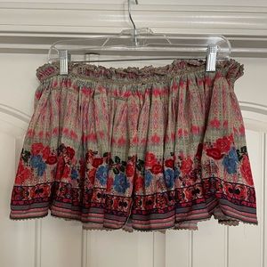 Anthropologie Cropped Off Shoulder Top